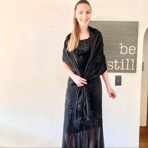 Cache 3 Piece Formal Evening Gown Prom Wedding Party Cocktail 6 - Picture 15 of 16